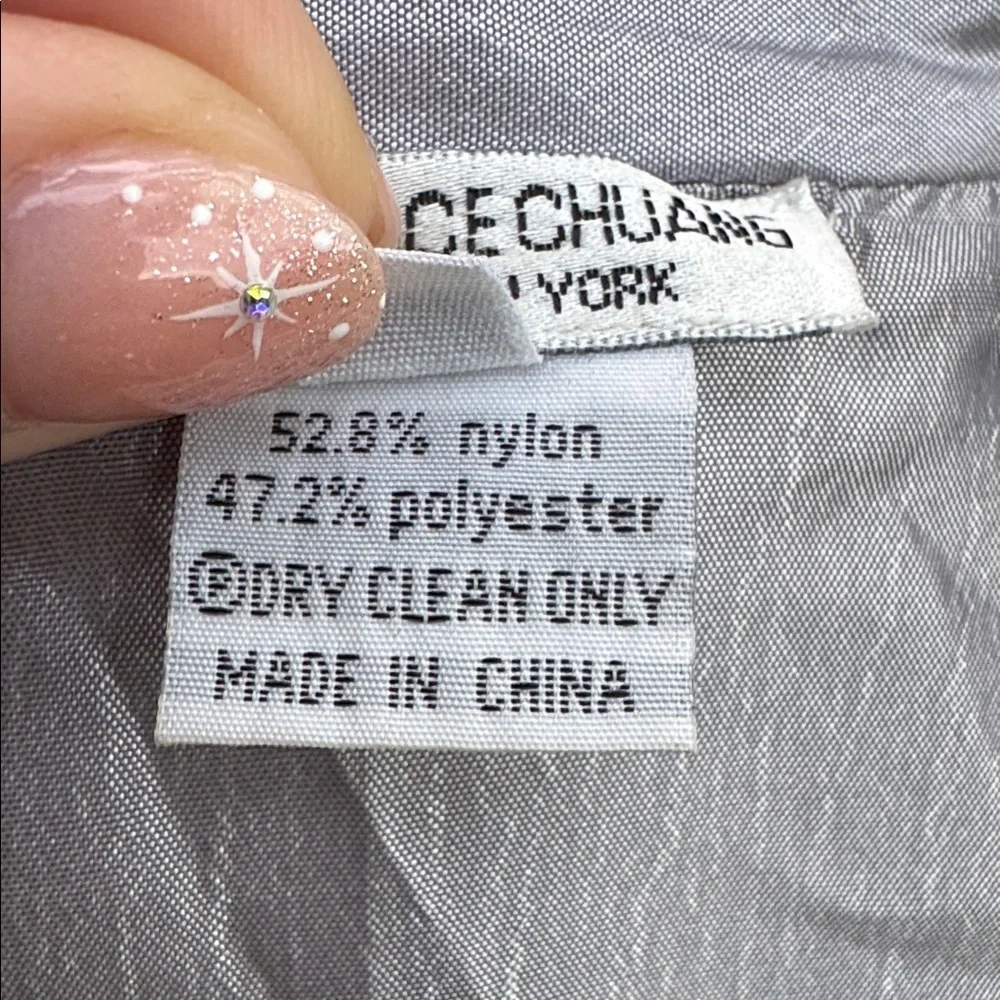 Grace Chuang metallic jacket, size Large - Picture 6 of 6